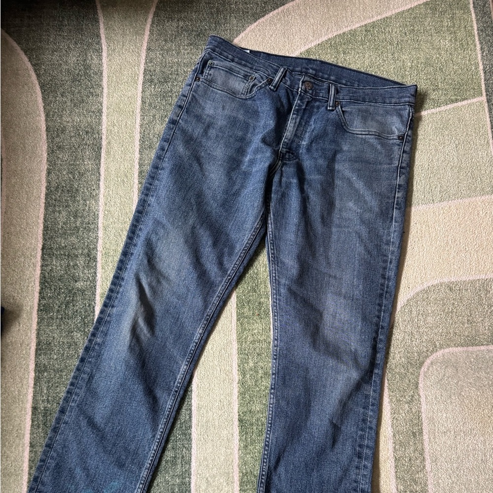 Levi's Blue Straight Jeans Classic Denim